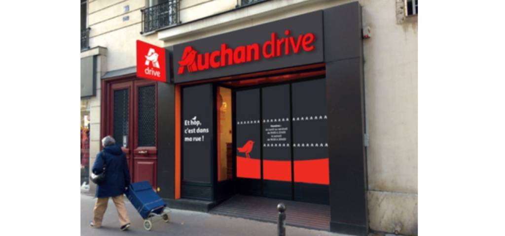 Drive piéton Auchan