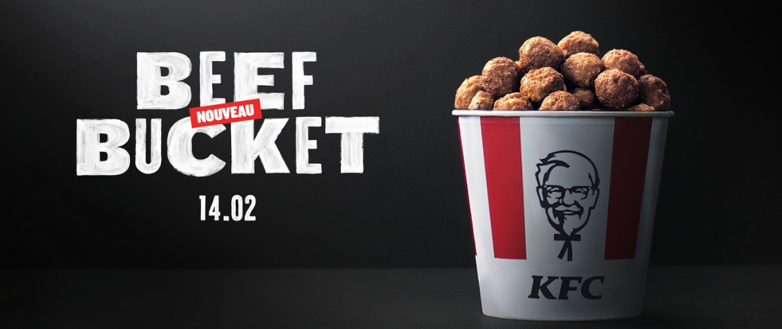 Le Beef Bucket était une blague Beef Bucket de KFC