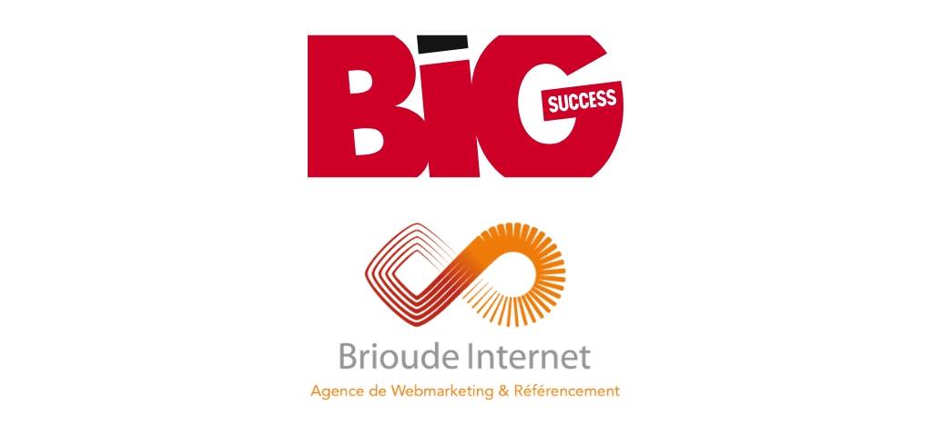 Logos de Big Success et Brioude Internet