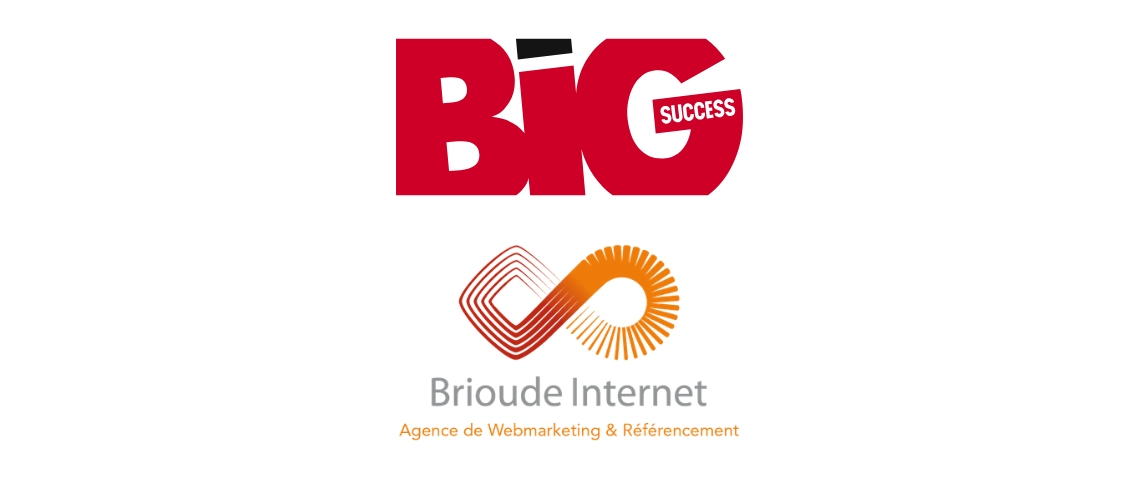 Big Success et Brioude Internet s'associent Logos de Big Success et Brioude Internet