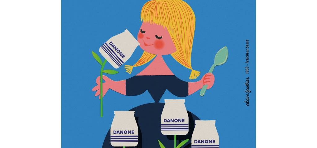 Publicité vintage Danone