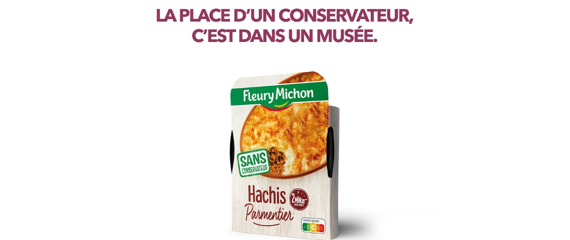 Fleury-Michon supprime les conservateurs Affiche Fleury-Michon