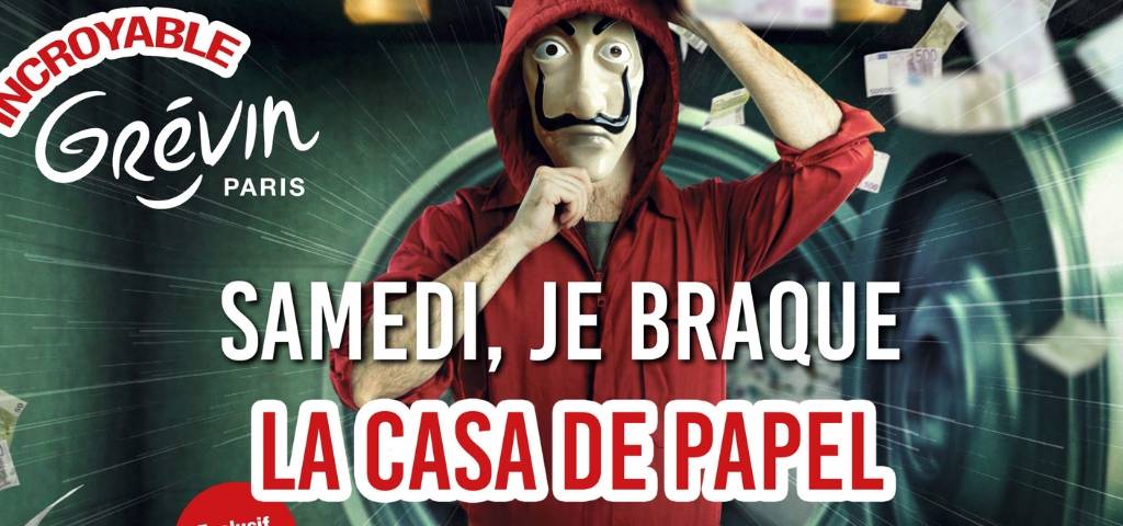 Affiche pour le musée Grévin