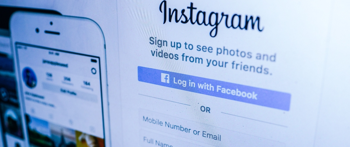 Bientôt un bouton - se connecter avec Instagral - ? Page d'accueil d'Instagram