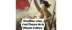 La Liberté guidant le peuple avec une bulle de BD