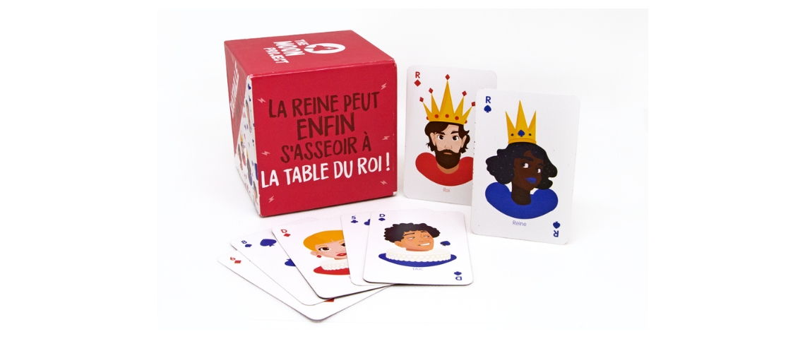 La start-up Topla apprend l'égalité aux enfants Jeux des sept familles Moon Project