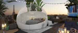 Une bulle transparente