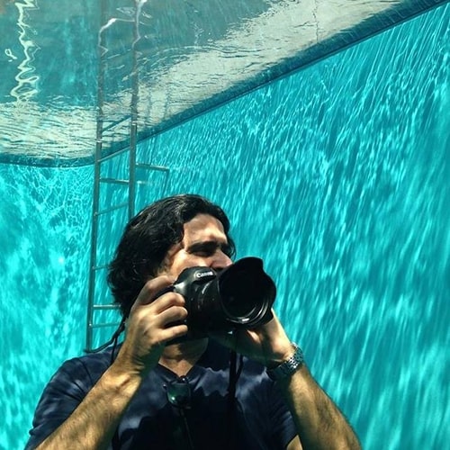 Le photographe Roberto Badin