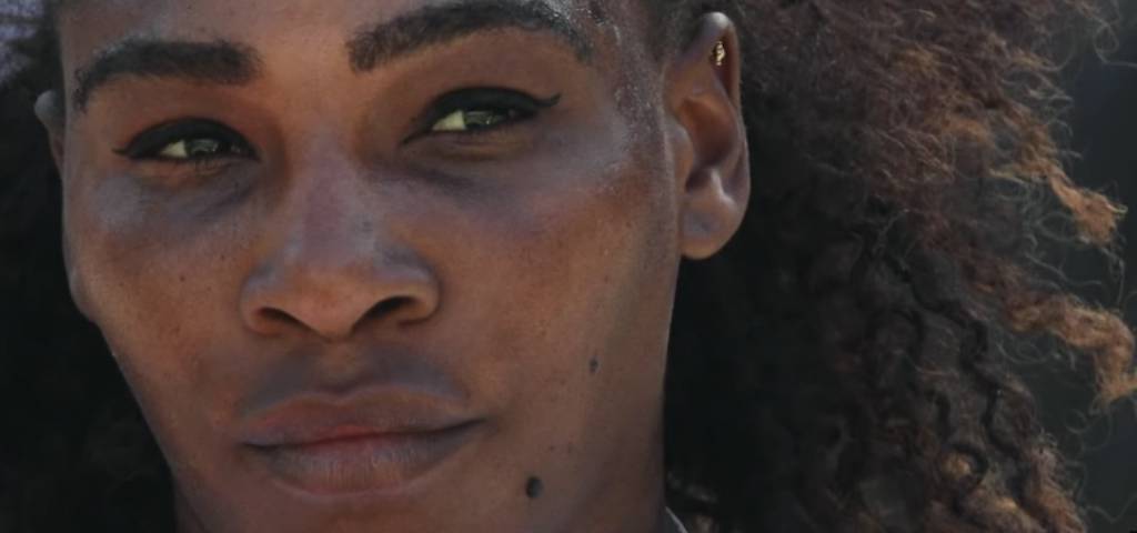 Serena Williams en gros plan