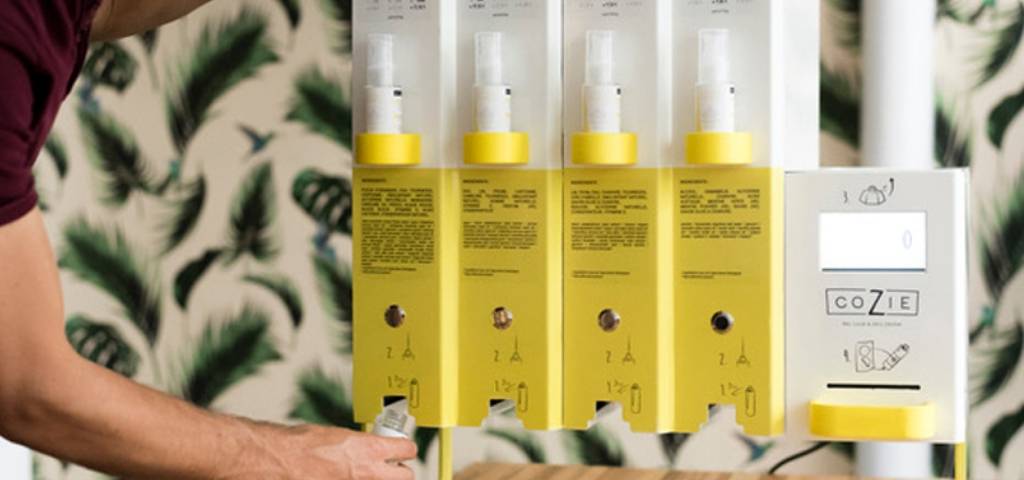 Une machine à cosmétiques