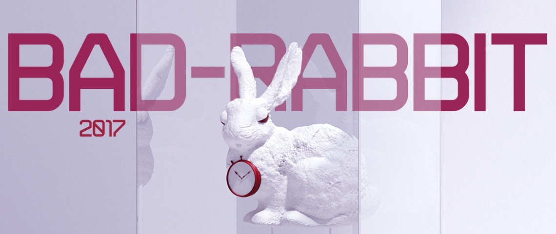 Microsoft organise une exposition sur la cybersécurité Affiche Bad rabbit
