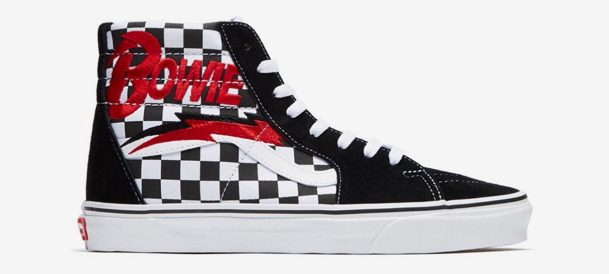 Vans lance une collection David Bowie Chaussure Vans David Bowie