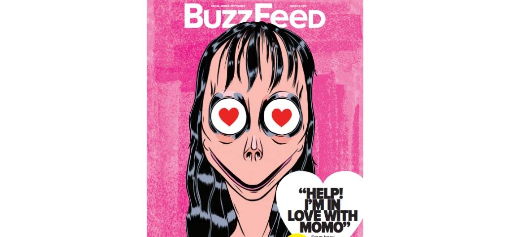La couverture du magazine papier de Buzzfeed