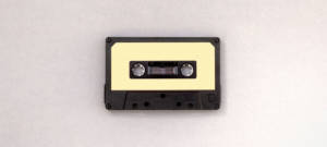 Une cassette audio