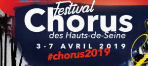 Affiche du Festival Chorus à la Seine Musicale