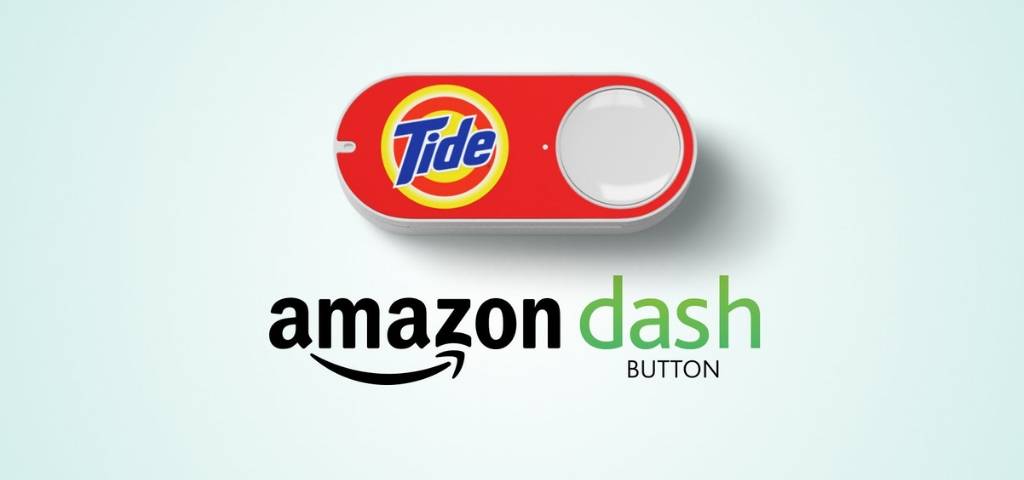 Un Dash Button Amazon de la marque Tide