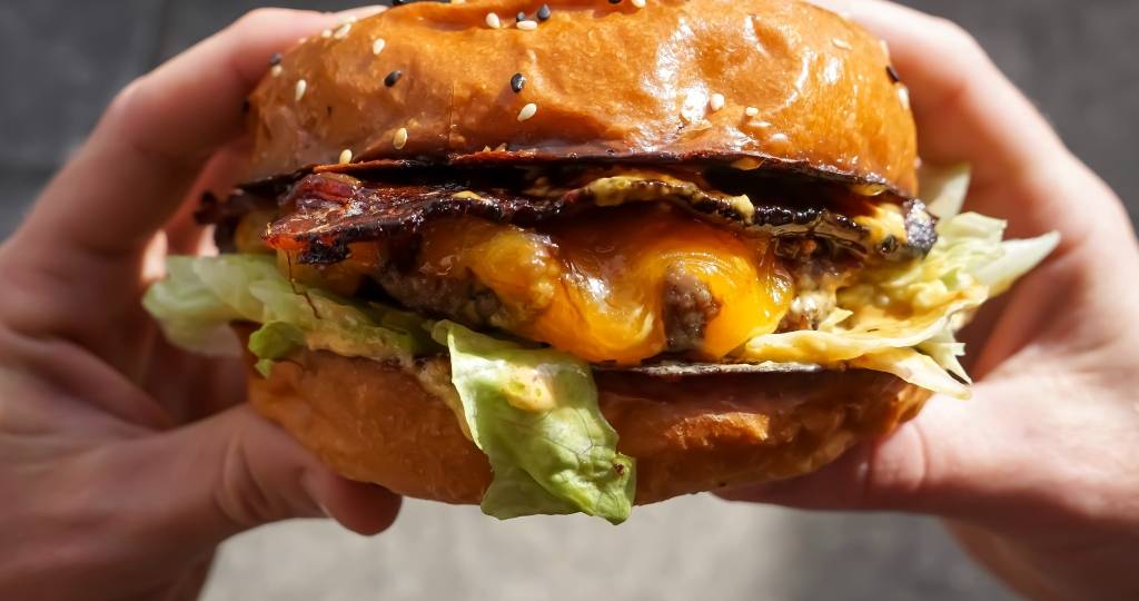 Un hamburger