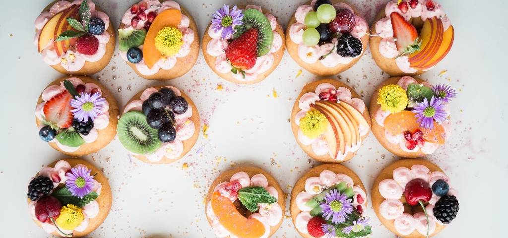 Des donuts vus de haut