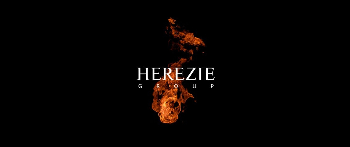 Herezie se sépare de Baptiste Clinet Logo Herezie