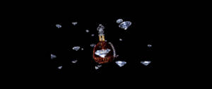 Une bouteille de cognac Louis XIII