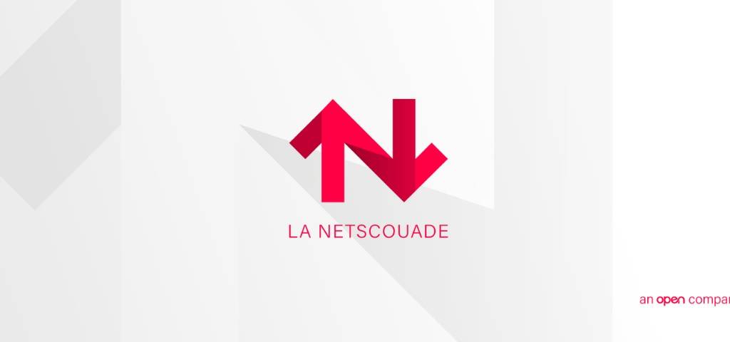 Nouveau logo de l'agence La Netscouade