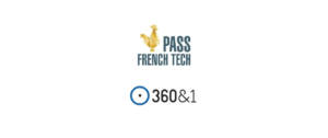 Logo du Pass French Tech et de la startup 360&1