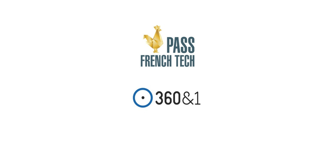 la start-up 360&1 décroche le Pass French Tech Logo du Pass French Tech et de la startup 360&1