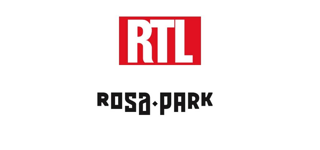 Logos de RTL et de l'agence Rosapark