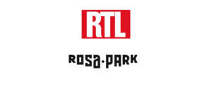 Logos de RTL et de l'agence Rosapark
