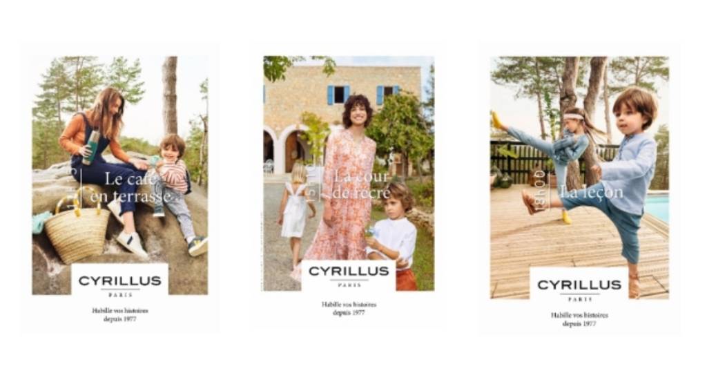 Visuels de la campagne Cyrillus