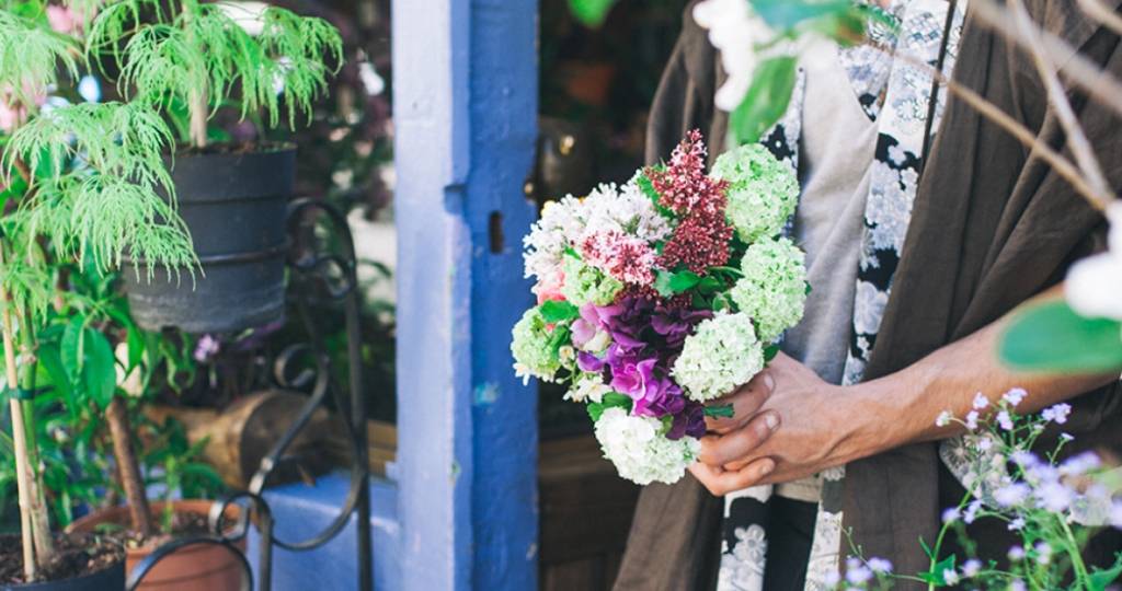 Un bouquet de fleurs
