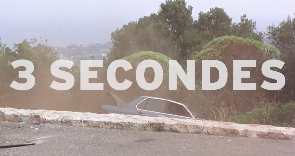 Une voiture tombée dans un ravins