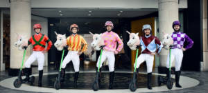 Des jockeys à trottinettes