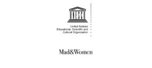 Logos de l'UNESCO et de l'agence Mad&Women