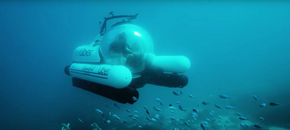 Uber lance un service de sous-marin en Australie Sous-marin en Australie