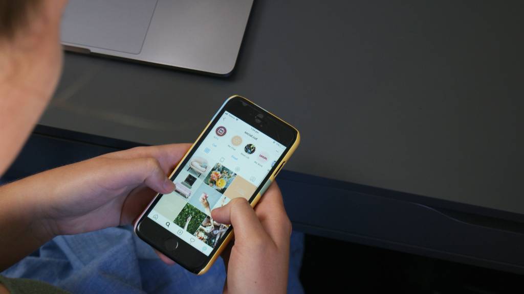 Iphone sur Instagram