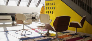 Bureau au style 70's