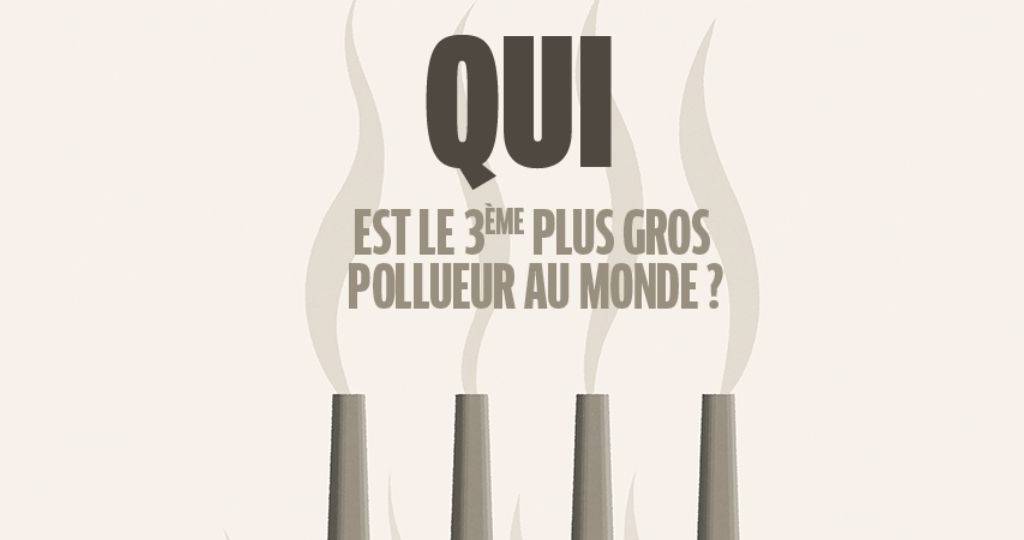 Pour Too Good To Go 100 repas sauvés, c'est 1 arbre planté  - Qui est le troisème plus grand pollueur au monde -