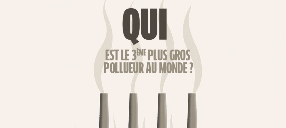 Pour Too Good To Go 100 repas sauvés, c'est 1 arbre planté - Qui est le troisème plus grand pollueur au monde -