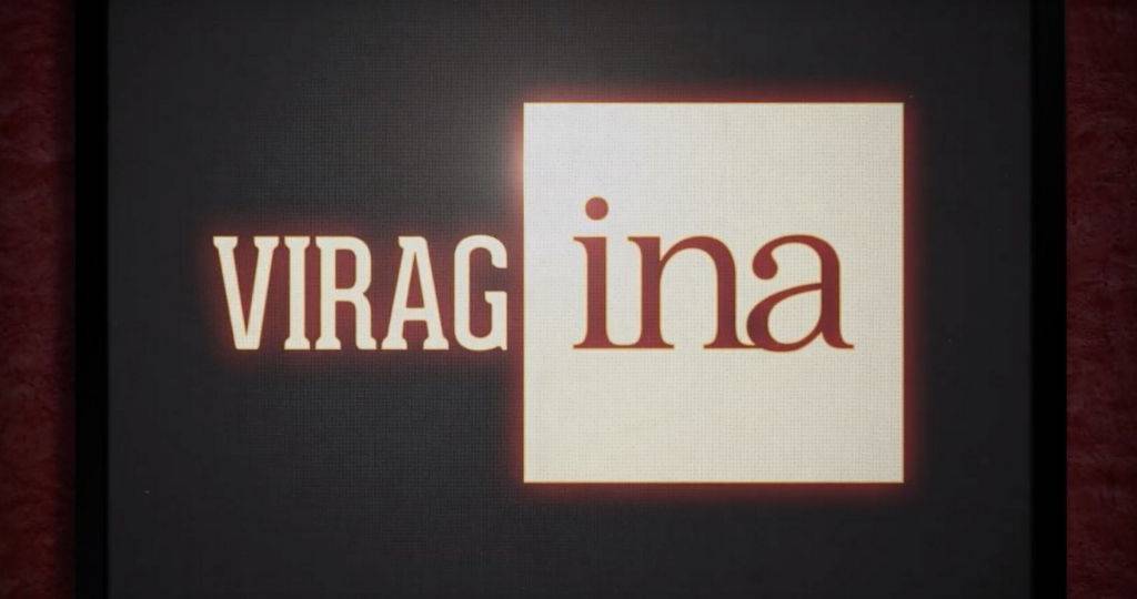 L’INA lance la websérie Virag’INA, un retour sur les combats des droits des femmes Un écran de télévision où il est écrit  - Virag'INA -