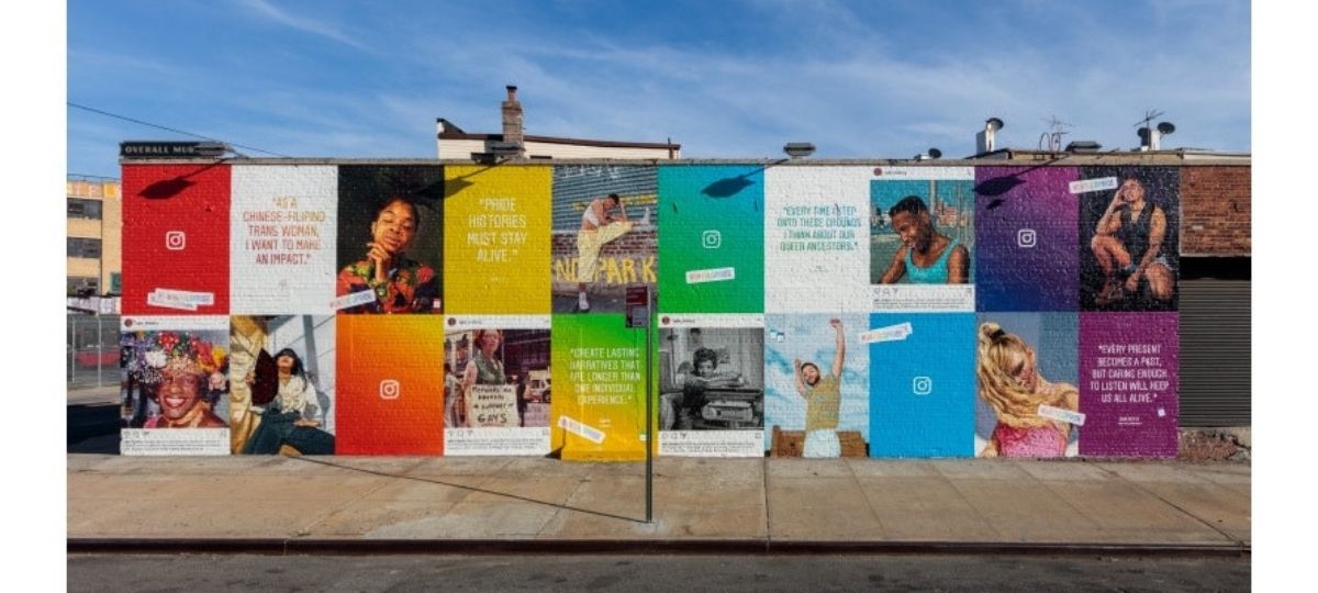 Pride Month : Instagram réalise une série d'initiatives sur sa plateforme Une campagne d'affichage Instagram