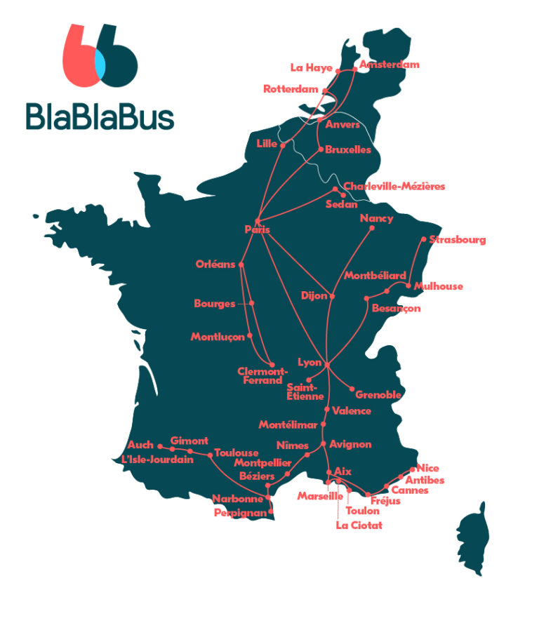 Carte des blablabus