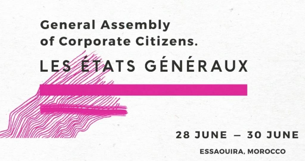 Affiche des Les Etats Généraux des entreprises citoyennes 2019