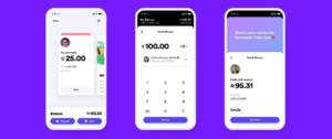 Captures d'écrans de l'interface Facebook Libra