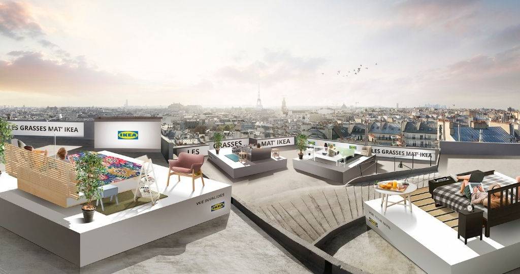 Vue sur la ville de Paris