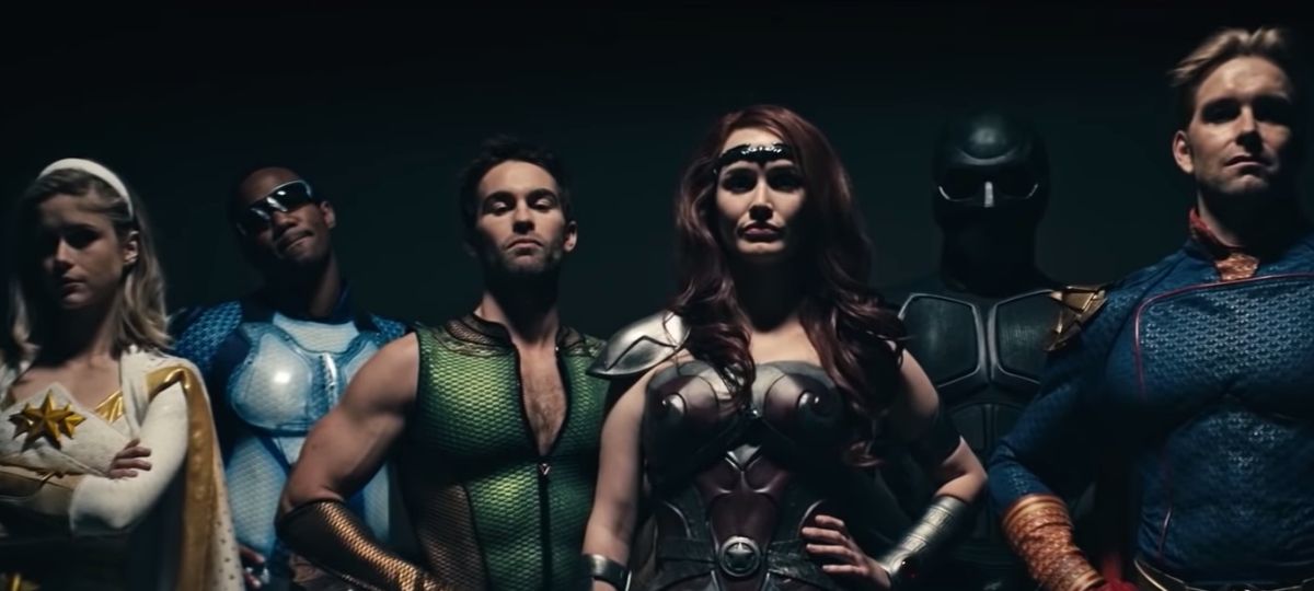 Just Eat vous livre avant votre séance de cinéma Tête d'affiche de la série Amazon Vidéo - The Boyz -