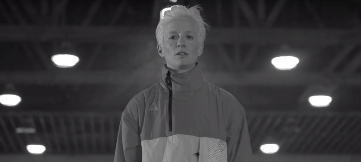 La footballeuse américaine Megan Rapinoe