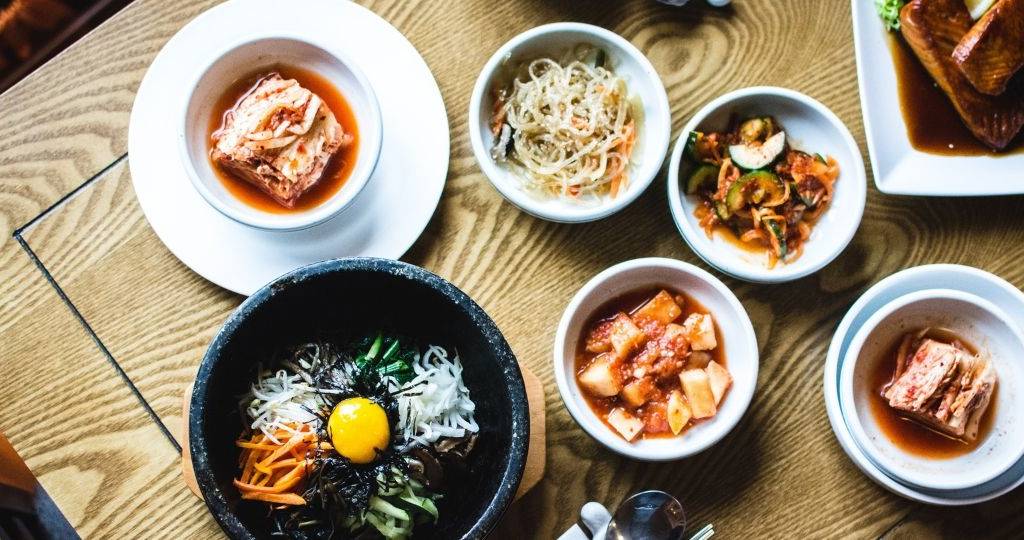 Photographie d'un diner asiatique