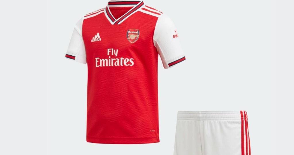 Nouveau maillot de l'équipe de football Arsenal