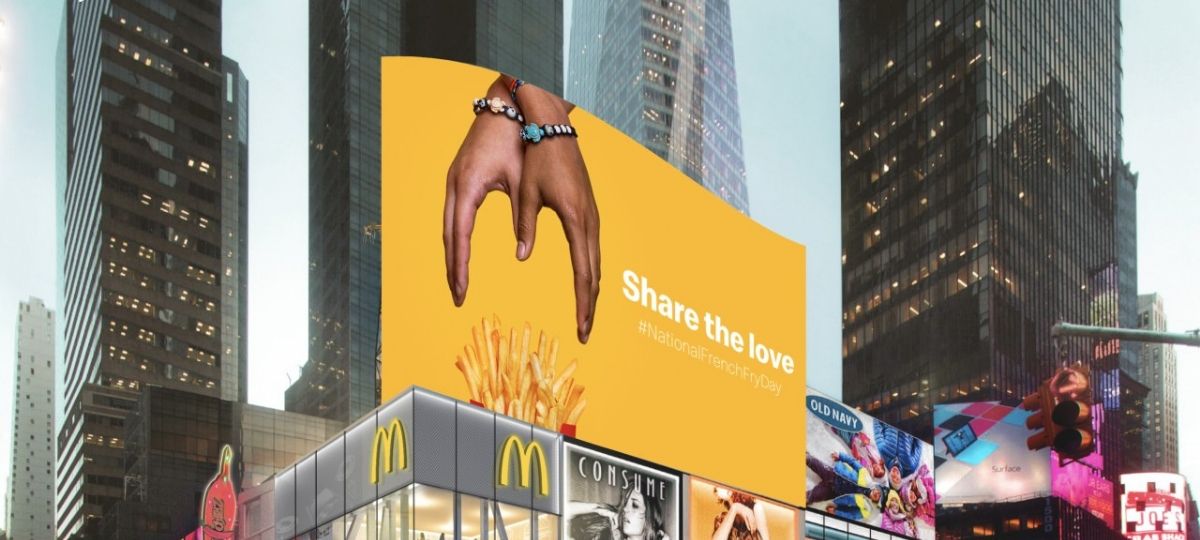 Mcdonald's célèbre le goût du partage pour le National French Fry Day Mcdonald's célèbre le goût du partage pour le National French Fry Day
